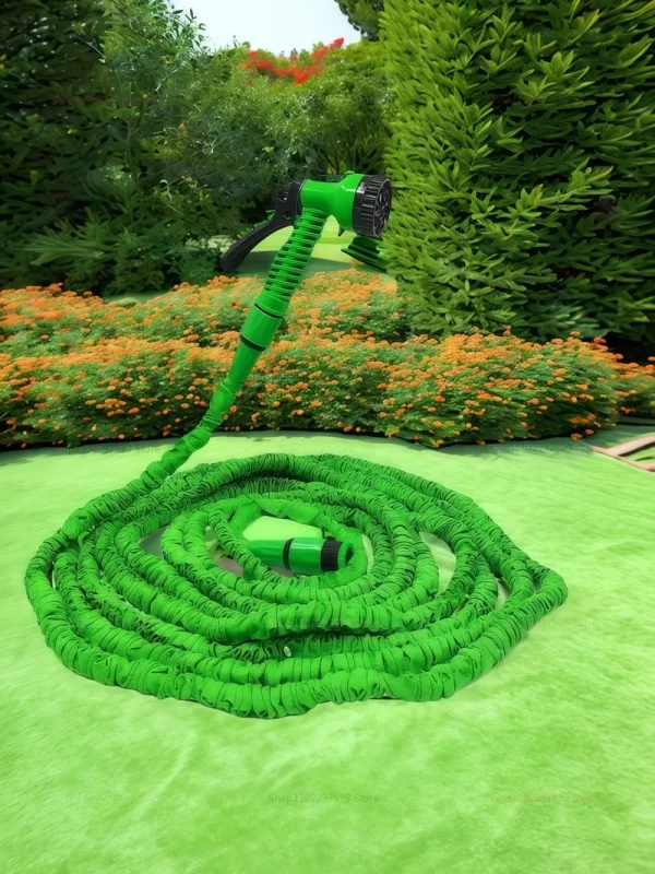 Retractable Magic Garden Hose High Pressure Car Wash Water Gun Watering Device - Image 16