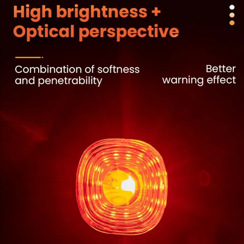 Bicycle Smart Brake Tail Light Mtb Road Bike Auto Brake Sensing Light Sb Rechargeable Ipx6 Waterproof Led Warning Rear Lamp - Image 13