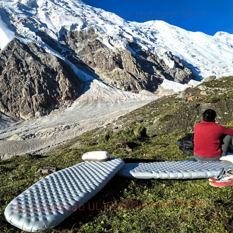Light Tour R value 7.5 Camping Inflatable Mattress Outdoor Portable Sleeping Pad Ultralight - Image 3
