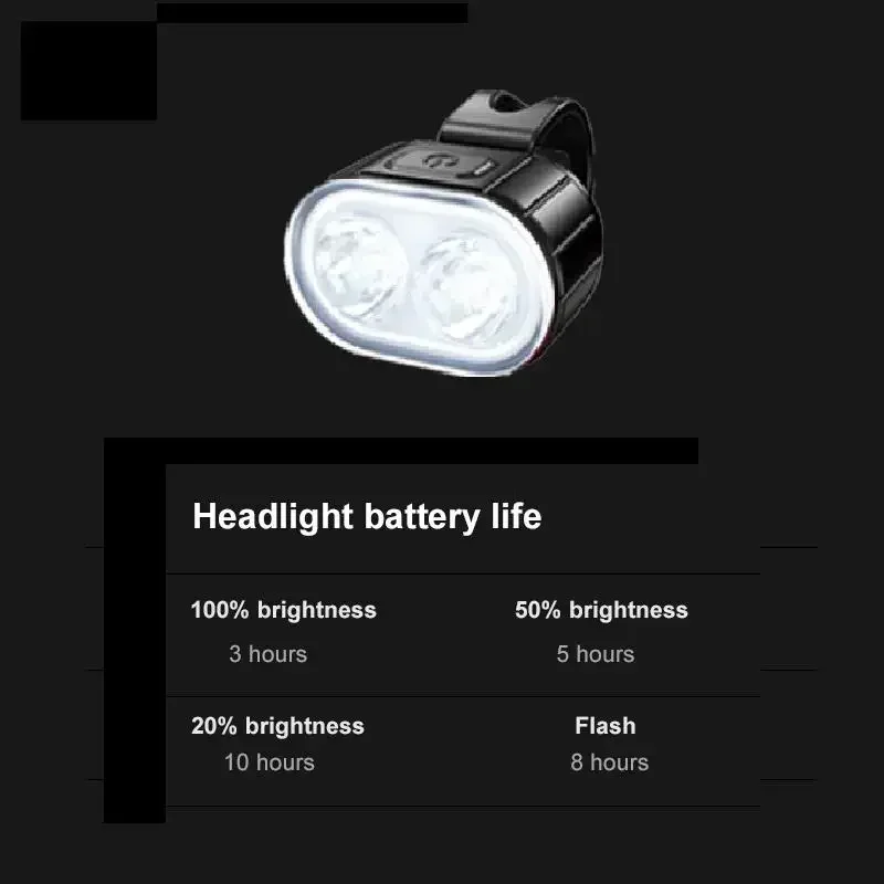 Ultra-bright Bicycle Lights Suitable For Night Riding, Rechargeable Multi-mode Waterproof Taillights, Bicycle Accessories - Image 14