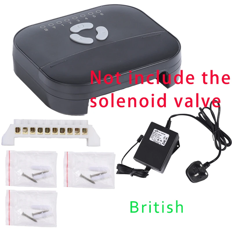 6 Zone WIFI Connect Tuya Smart Home Watering Timer and Garden Irrigation Controller Water solenoid Valve Irrigation Timer System - Image 7