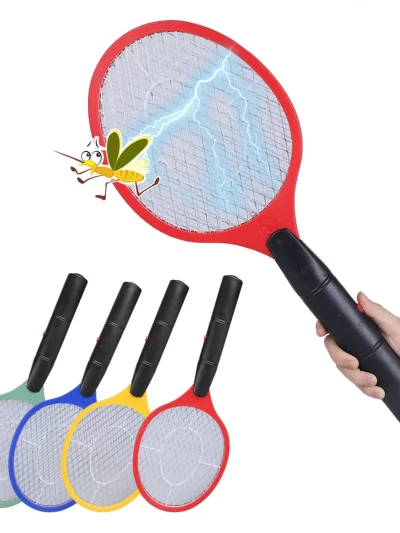 Electric Mosquito Swatter Cordless Battery Power Electric Fly Mosquito Swatter