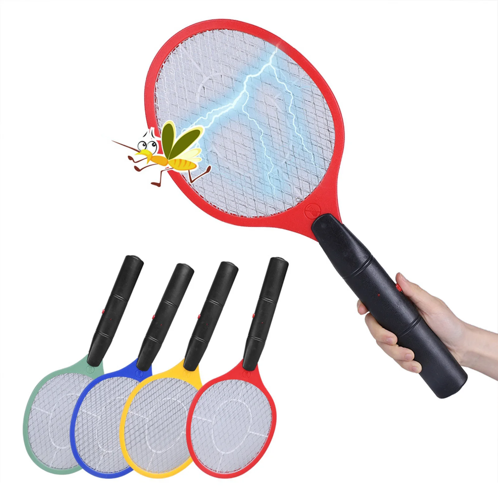 Electric Mosquito Swatter Cordless Battery Power Electric Fly Mosquito Swatter