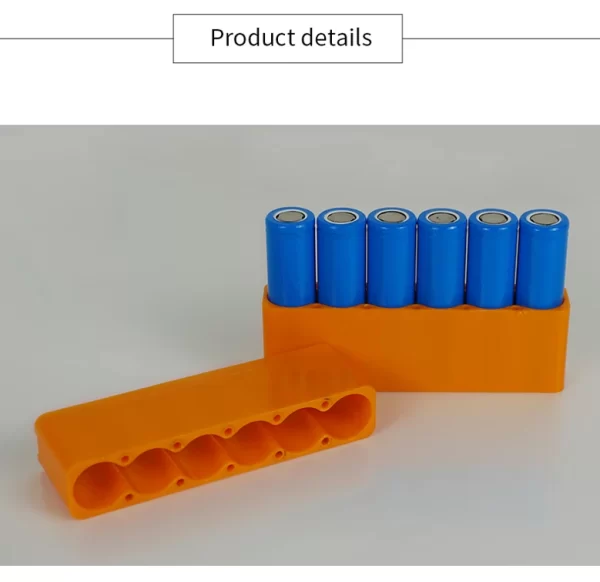 18650Battery Pack Fixture For Spot Welder Single Row Double Sided Spot Welding Plastic Fixed Fixture Battery Pack Soldering Tool - Image 17