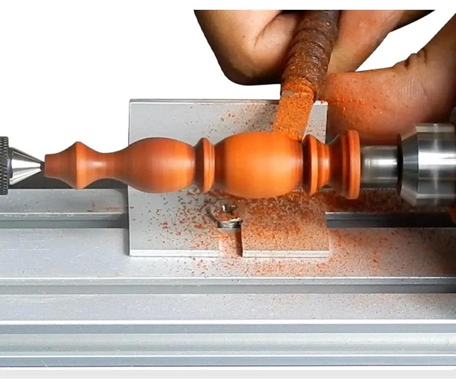 12-24V Buddha Bead Machine Multifunction Mini Lathe Compact Lathe Turning Center for Wood Sanding Polishing Jewelry Rotary Tools - Image 18