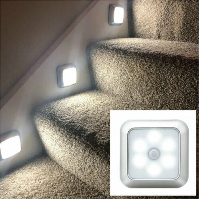 LED Night Light Smart Motion Sensor Night Light 3A Battery-powered - Image 13