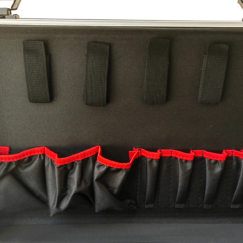 Electric Toolbox Aluminum Case Reinforced Tool Box Organizer Box Large Drawer Tools Storage Case For tools - Image 24