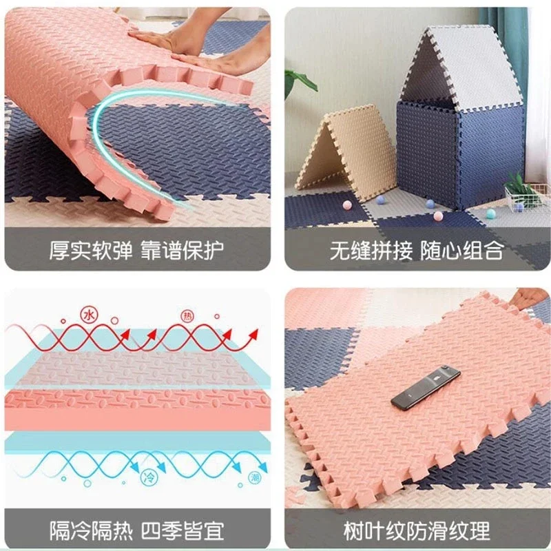 16pcs Foam Baby Play Mat Puzzle Mat Kids Interlocking Exercise Tiles Rugs Puzzle Floor Tiles 30*30*1cm - Image 6