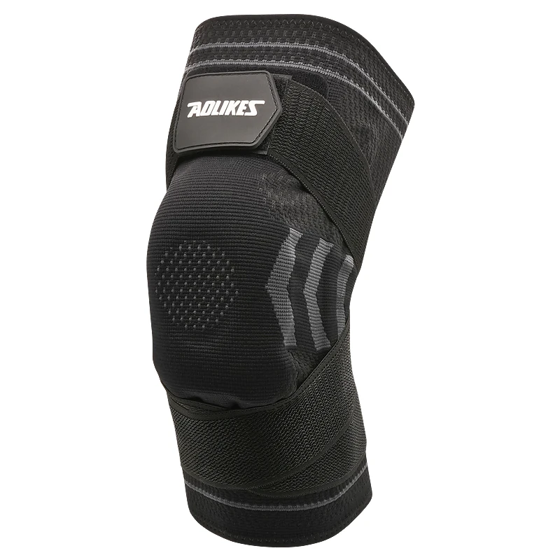 AOLIKES 1PCS Knee Brace Support Straps Knee Compression Sleeves - Image 7