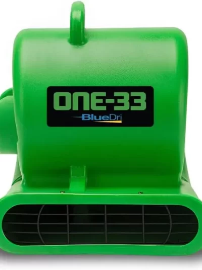 One-33 Air Mover, 1/3 HP 2900 CFM Industrial Water Damage Flood Restoration Carpet and Floor Drying Blower Fan