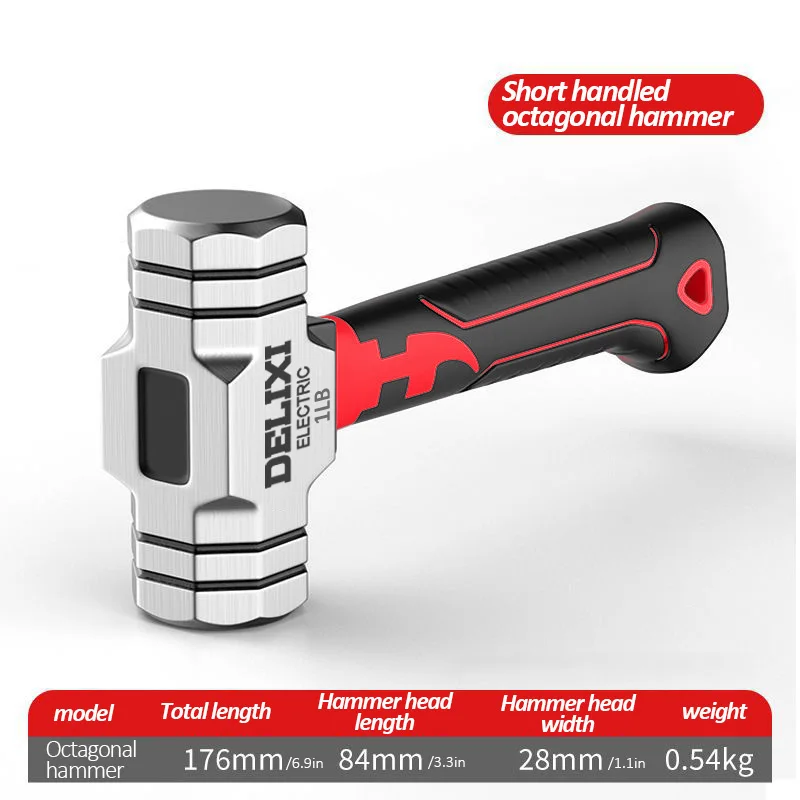 DELIXI ECECTRIC Multifunctional Mini Claw Hammer, Anti Slip And Shockproof Hammer,Magnetic - Image 7