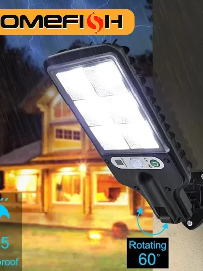 616 Solar Outdoor LED Wall Light Human Body Waterproof Sensin Suitable for Garden Terrace Garage Courtyard and Street Lighting