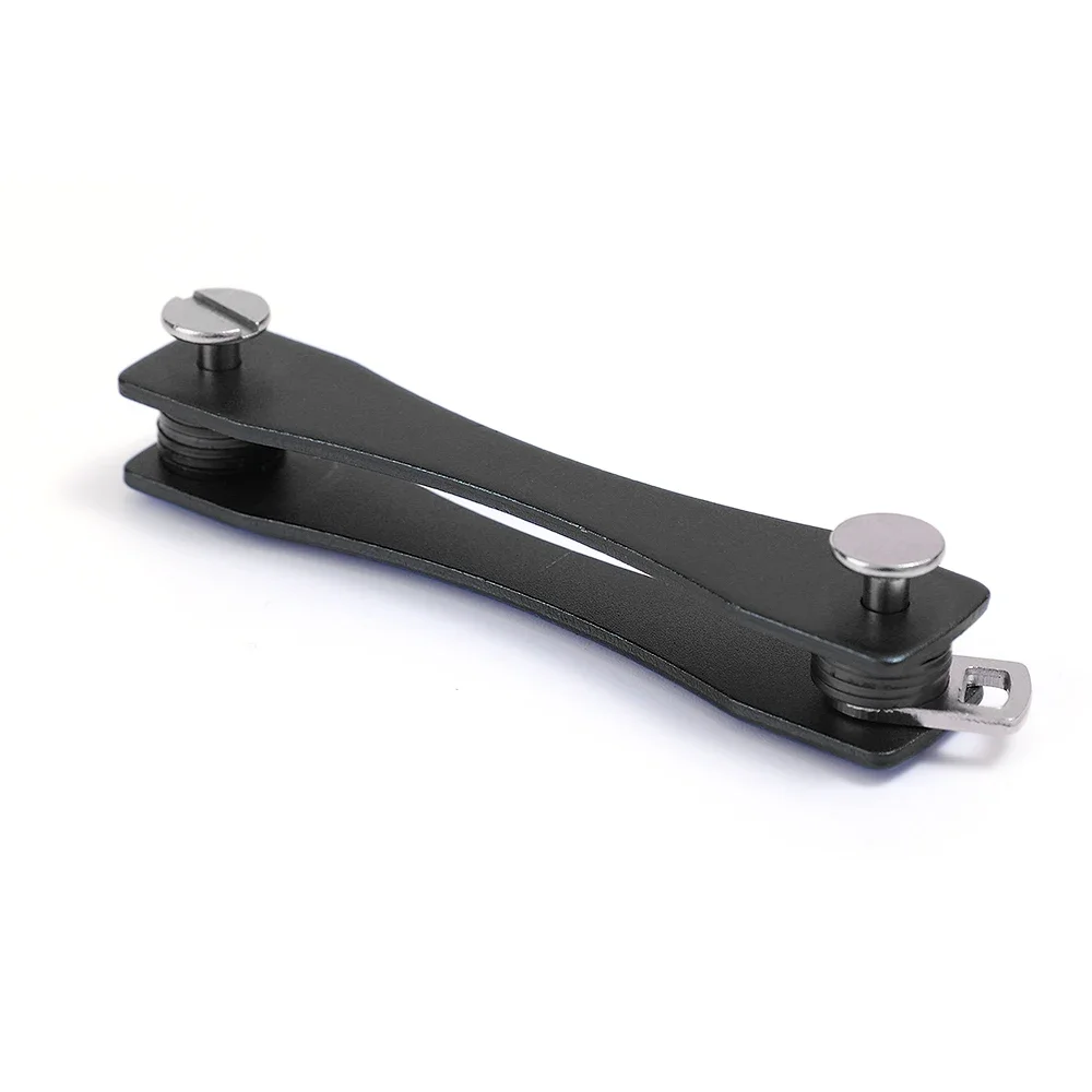 Smart key chain Mini Key Organizer Compact Key Wallet Aluminum - Image 7