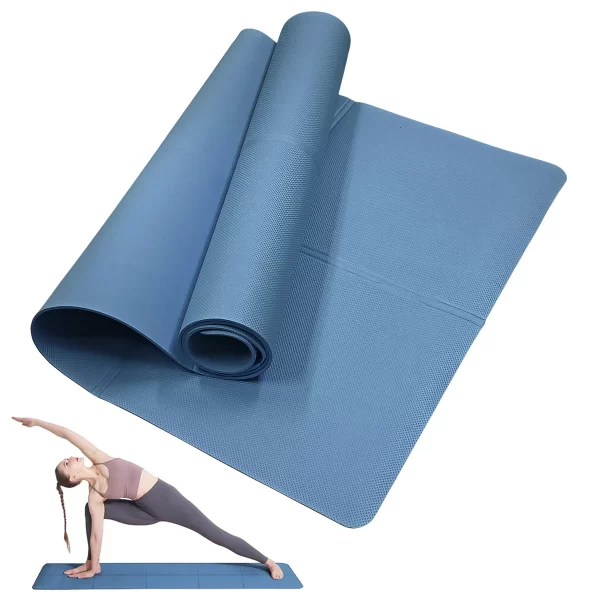 Yoga mat sports fitness EVA comfortable foam 4mm thick yoga mat sports yoga - Image 9