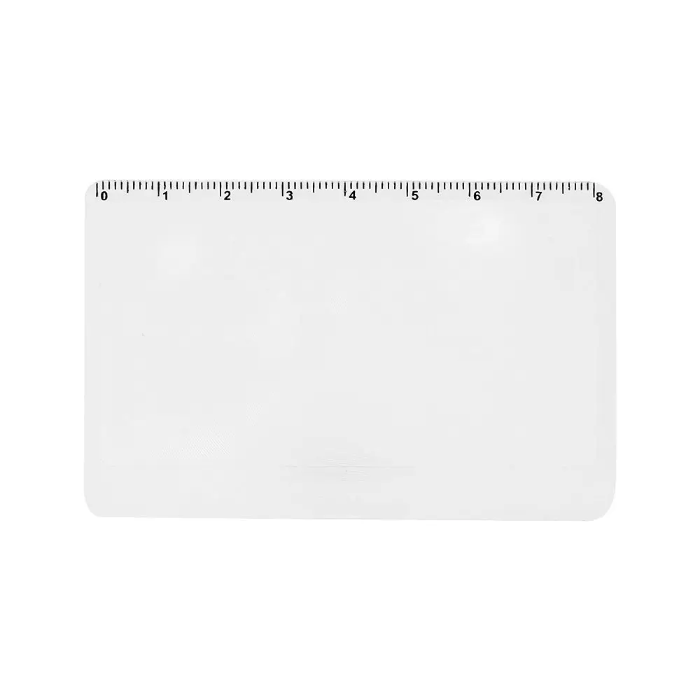 Card Size With Scale Reading Glass Fresnel Lens Outdoor Focused Ignition Book Page Magnification Magnifier Sheet X3 Magnifying - Image 14