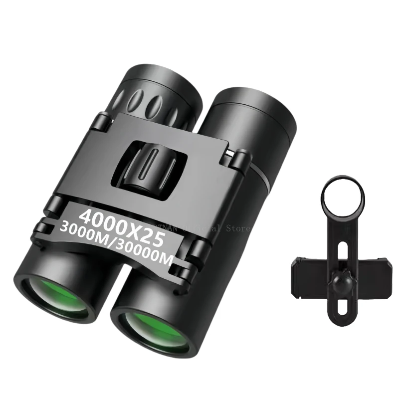 4000X25 HD Portable Powerful Binoculars Monocular Long Range BAK4 Telescope Folding Optics - Image 7