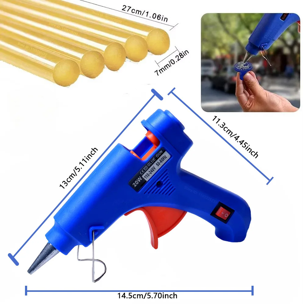 Car Dent Zoposon Repair Tools EU/US Glue Gun Paintless Dent Repair Kit Automotive Dent Remover - Image 5