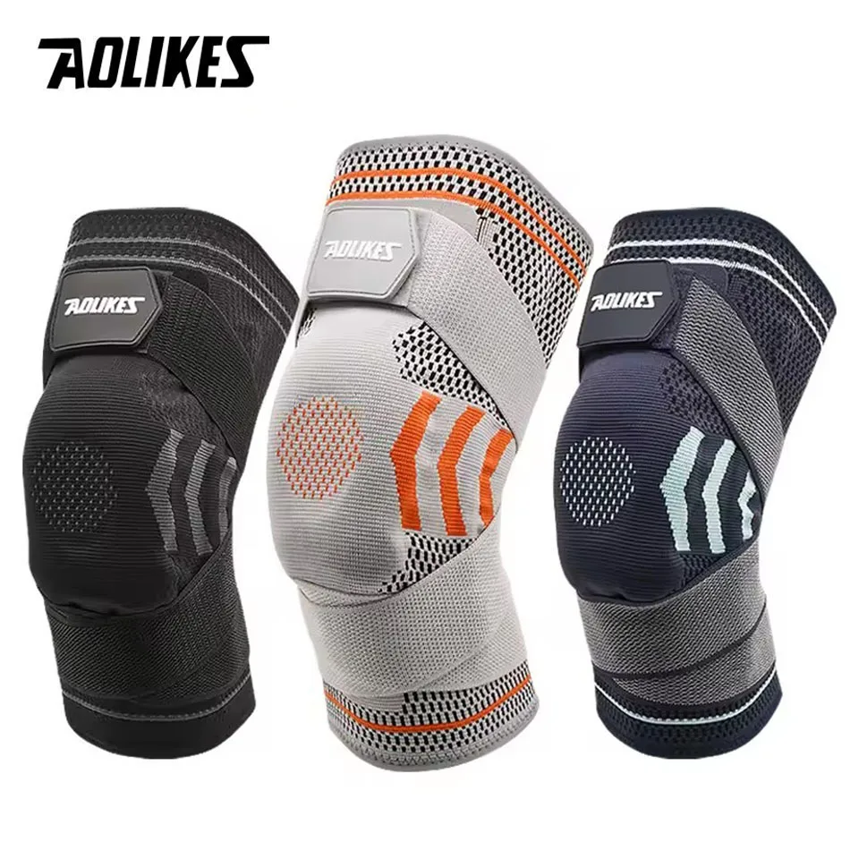 AOLIKES 1PCS Knee Brace Support Straps Knee Compression Sleeves