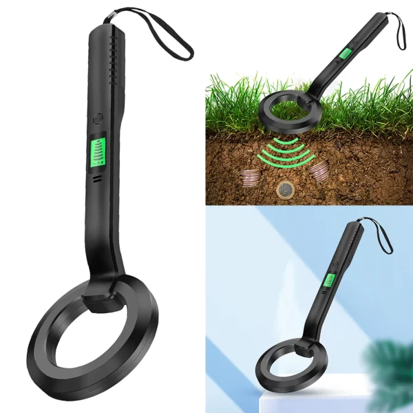 Metal Finder High Sensitivity Pinpointer Search 360°Scanning Coil Metal Detect Tool 3 Modes Locating Gold Coin Silver - Image 7