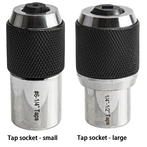 Tap Extractor Tool #6-1/4inch 1/4inch-1/2inch Extraction Tool with Adjustable Jaws Tap Driver for Taps Reamers Screw Extractors - Image 4