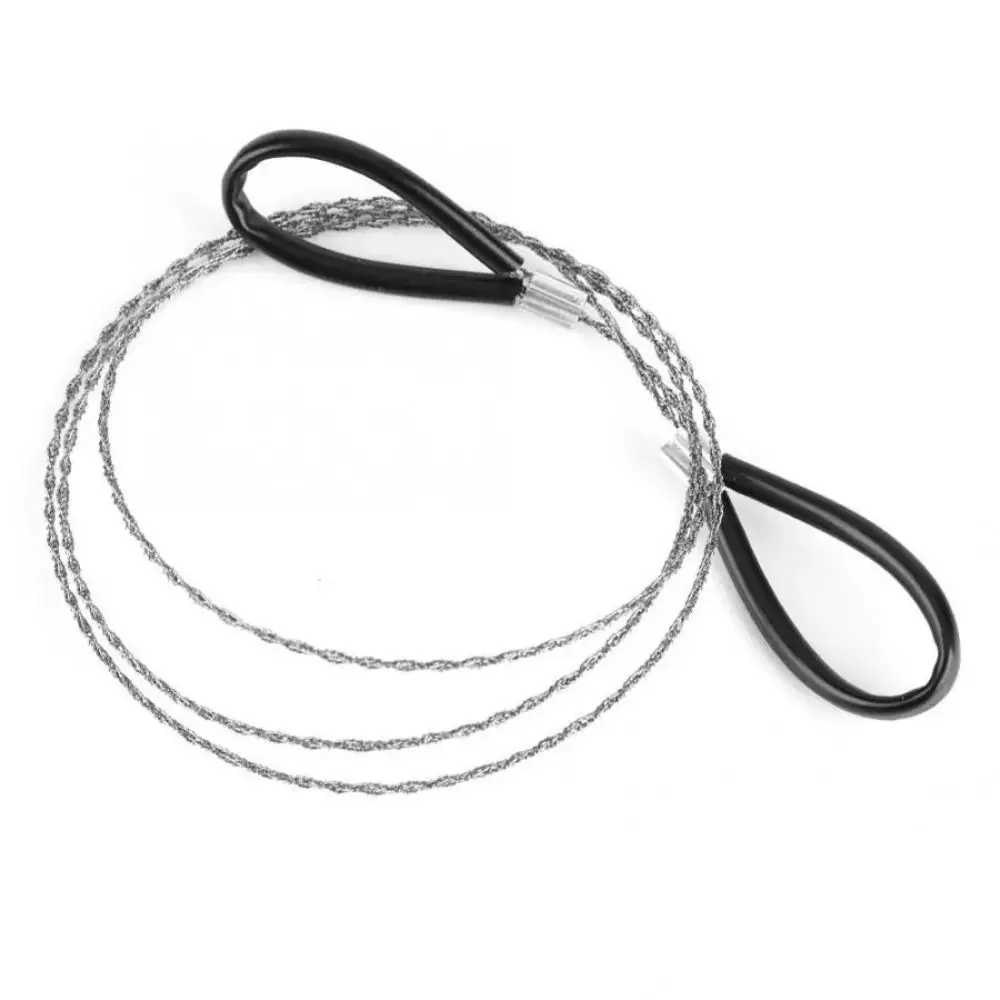 4-strand Stainless Steel Wire Saw with Handle Strong Outdoor Camping Survival Tool - Image 29