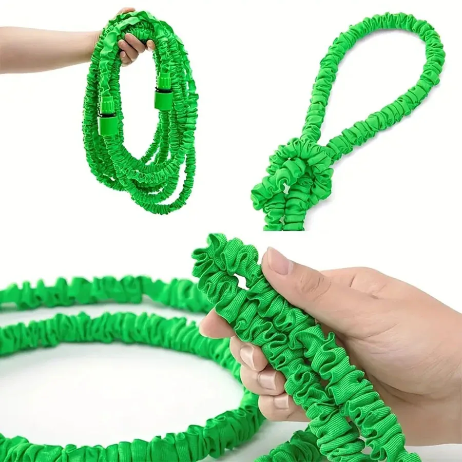 Retractable Magic Garden Hose High Pressure Car Wash Water Gun Watering Device - Image 22