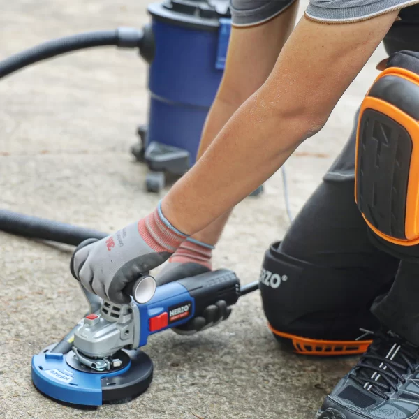 HERZO 100mm Grinding Wheel Guard Dust Shield Tool, Suitable for Dry Surface Grinding - Image 5