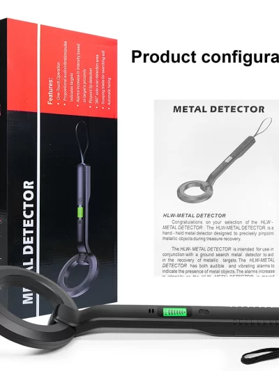 Metal Finder High Sensitivity Pinpointer Search 360°Scanning Coil Metal Detect Tool 3 Modes Locating Gold Coin Silver