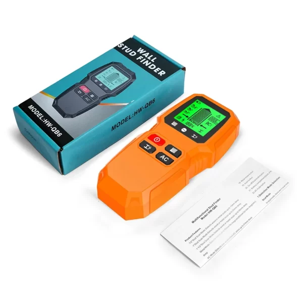 7 in 1 Smart Stud Finder Wall Scanner with LCD Display Studs Detector High Accuracy for Wood Magnetic Metal AC Wire Finding - Image 5