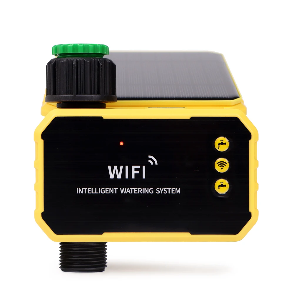 New 1/2 Outlets Solar Irrigation Timer Smart APP Control Automatic Irrigation System Outdoor Water Timer Garden Watering Tool - Image 7