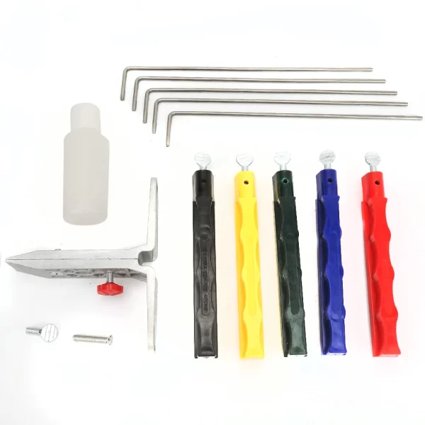 Grinder Sharpening Stone Set Professional Kitchen FiX angle Knife Sharpener System Kit - Image 9