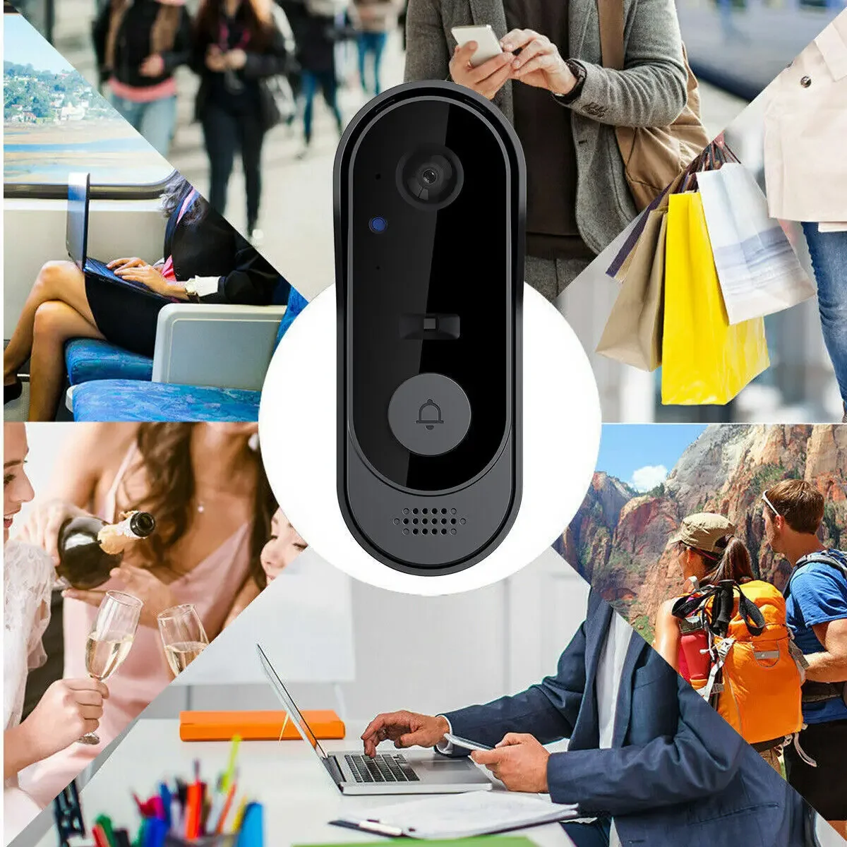 Tuya Doorbell With Camera Wireless Bundle Doorbell Smart Home WIFI HD Outdoor Phone Camera Security Video Intercom Night Vision - Image 18