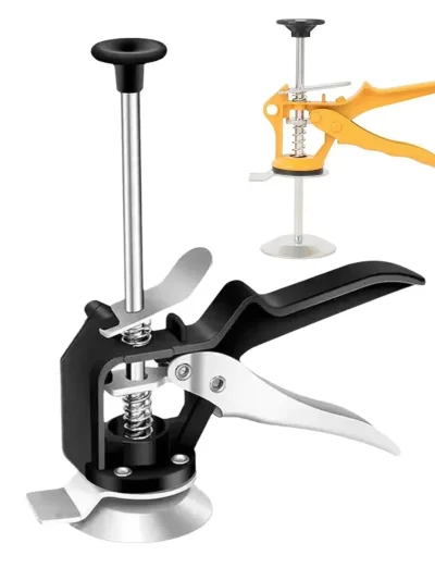 Heavyweight Tile Leveler Jack Tool-Manual Height-Adjustable Lifter for Ceramic Wall/Floor Installation