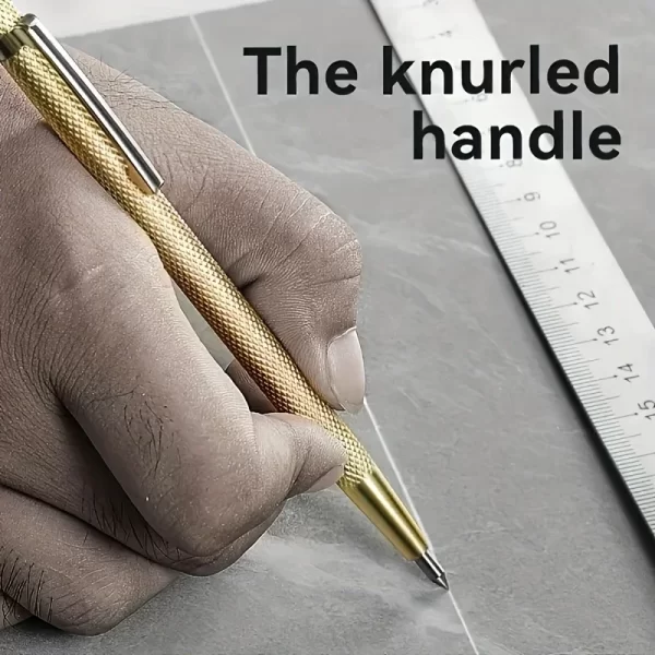 2/5Pcs diamond nib titanium pen, precision metalworking and woodworking tools for cutting glass, tiles, metal - Image 6