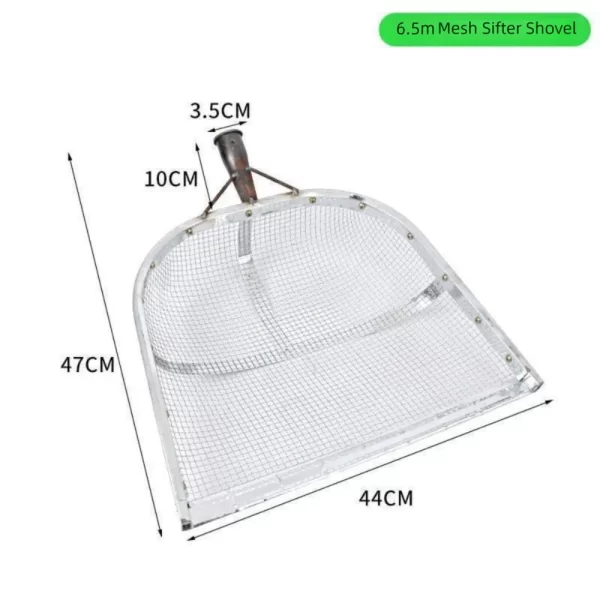 Essential Tool Metal Soil Sifting Mesh Heavy-Duty Easy Grip - Image 9