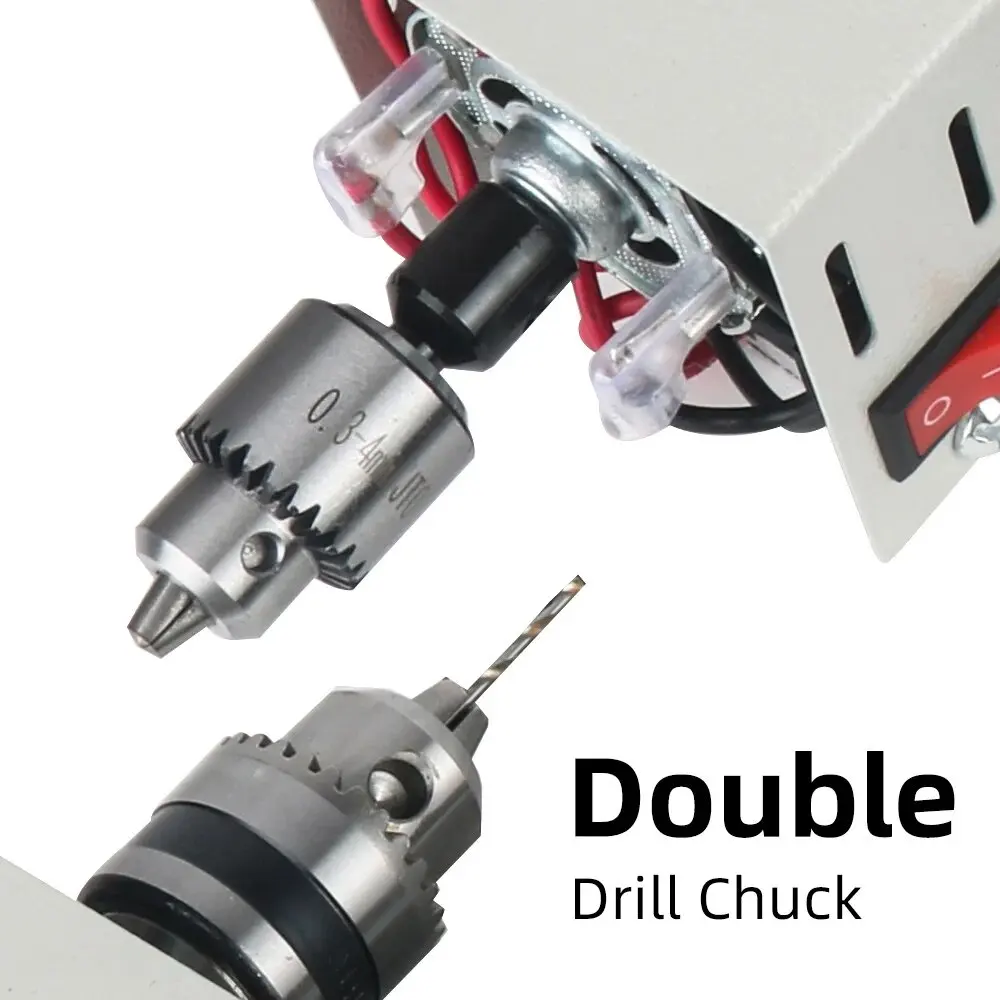 12-24V Buddha Bead Machine Multifunction Mini Lathe Compact Lathe Turning Center for Wood Sanding Polishing Jewelry Rotary Tools - Image 5