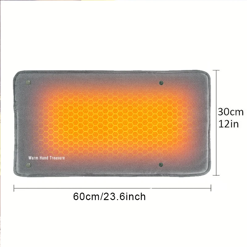 New Graphene Quick Heating Warming Pad with Adjustable Temperature and Timing USB Power Supply - Image 6