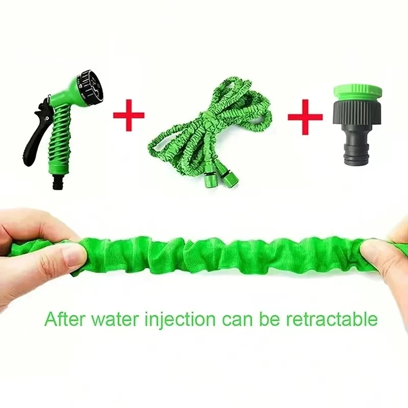 Retractable Magic Garden Hose High Pressure Car Wash Water Gun Watering Device - Image 20