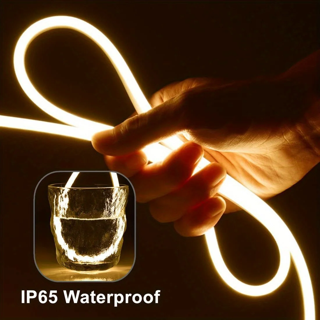 LED Strip Neon Light USB DC 5V Dimmable Touch Sensor Switch Flexible Silicone Neon Sign Tape Waterproof - Image 2