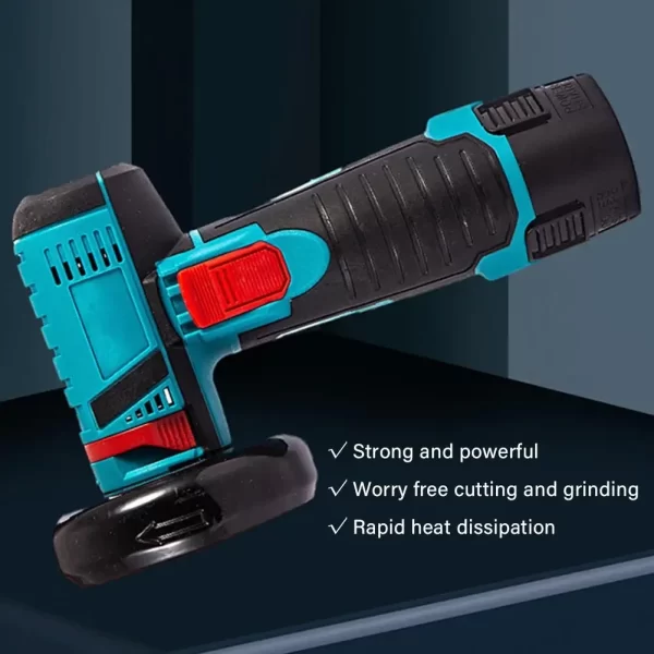 12V Cordless Electric Angle Grinder 19500rpm Lithium Battery Mini Polishing Grinding Machine Diamond Cutting Power Grinder - Image 3