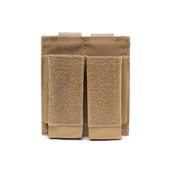 9mm Magazine Pouch Pistol Magazine Bag Tactical Fast Draw Pistol MOLLE Double Mag Pouch EDC Tool Kit Hunting Accessory - Image 4