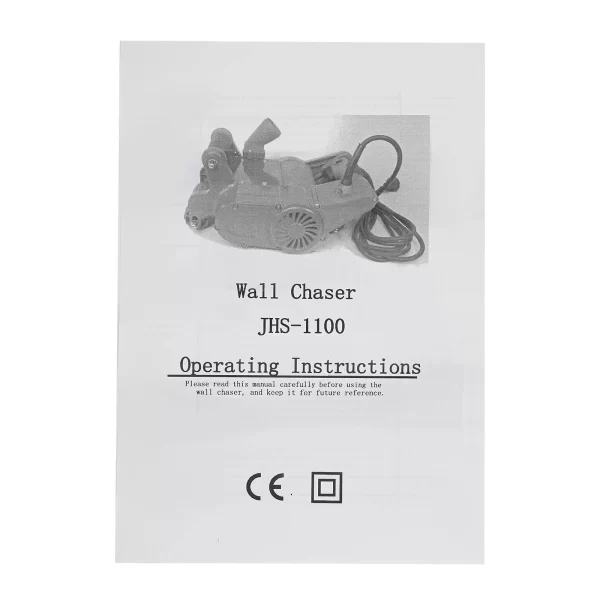 1100W Wall Groove-cutting Machine,25mm Slot Width Brick-Wall-Chaser for Grooving Light Bricks,1600r/min 110V/60Hz US Standard - Image 17