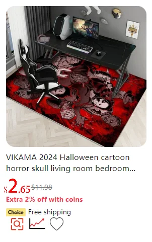 VIKAMA Silk Wool Rugs Children's Room Living Room Bedroom Tie-Dye Non-Slip Washable - Image 37