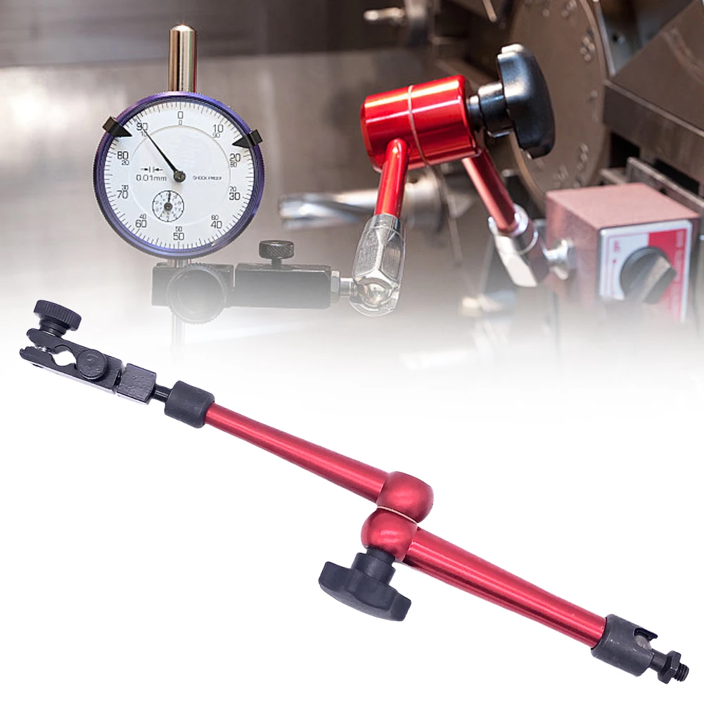 High Precision Flexible Dial Test Indicator Tool Magnetic Flexible Base Holder Adjustable Measurement Stand