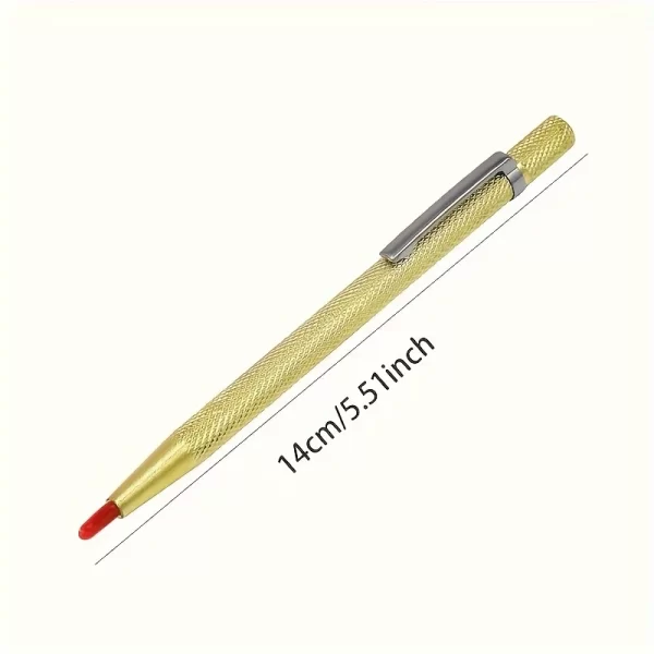 2/5Pcs diamond nib titanium pen, precision metalworking and woodworking tools for cutting glass, tiles, metal - Image 2