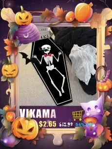 VIKAMA Silk Wool Rugs Children's Room Living Room Bedroom Tie-Dye Non-Slip Washable - Image 9