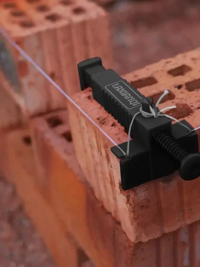 2 Pcs Bricklaying Construction Tool Liner Wall Builder Bricklayer Construction Tools 9-12 Cm Brick Liner Wire Runner
