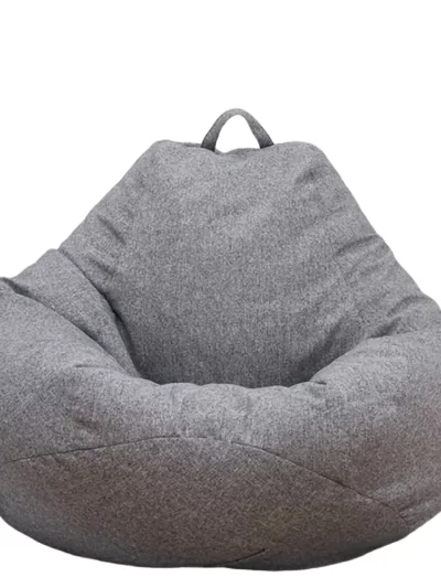 Large Bean Bag Chair Cover Sofa Color Simple Design Indoor Lazy Lounger Cover with no filling