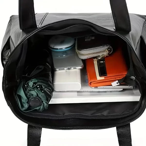New Vintage Large Capacity Tote Bag - Image 4