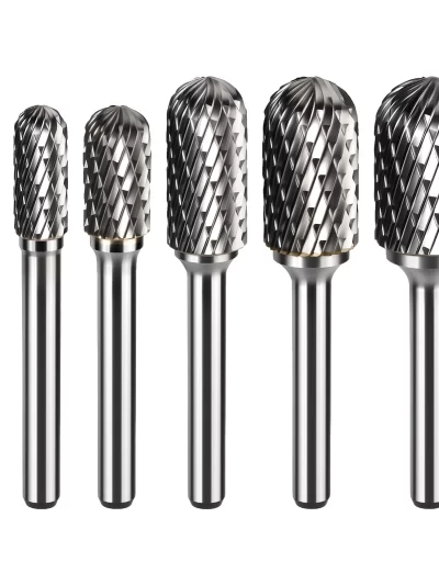 6mm CX Type Head Carbide Rotary File Tool Point Burr Grinder Abrasive Tools Drill Milling Carving Bit Tools for Metal